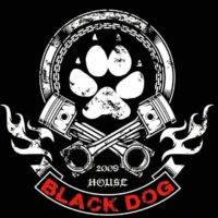 black dog house logo